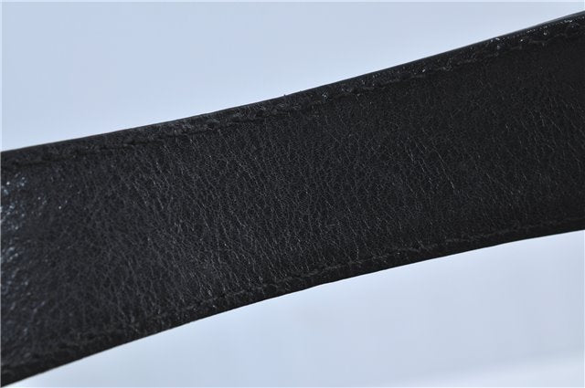 Authentic GUCCI Shoulder Hand Bag Leather 203542 Black J4237