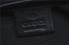 Authentic GUCCI Shoulder Hand Bag Leather 203542 Black J4237