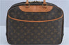 Authentic Louis Vuitton Monogram Deauville Hand Bag M47270 LV J4244