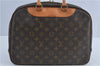 Authentic Louis Vuitton Monogram Deauville Hand Bag M47270 LV J4244