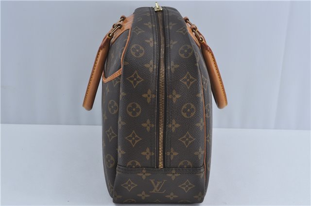 Authentic Louis Vuitton Monogram Deauville Hand Bag M47270 LV J4244