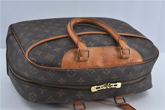 Authentic Louis Vuitton Monogram Deauville Hand Bag M47270 LV J4244