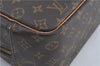 Authentic Louis Vuitton Monogram Deauville Hand Bag M47270 LV J4244