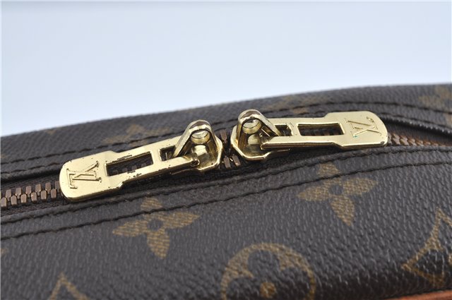 Authentic Louis Vuitton Monogram Deauville Hand Bag M47270 LV J4244