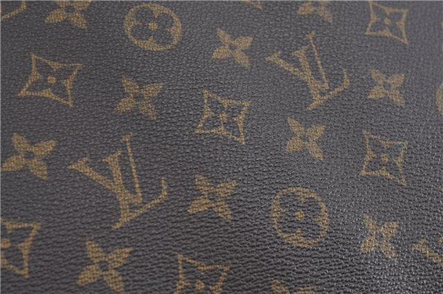 Authentic Louis Vuitton Monogram Deauville Hand Bag M47270 LV J4244