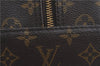 Authentic Louis Vuitton Monogram Deauville Hand Bag M47270 LV J4244