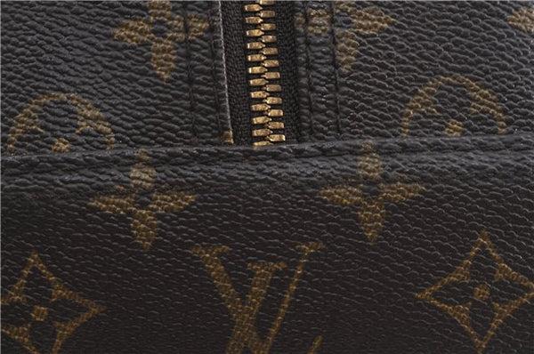 Authentic Louis Vuitton Monogram Deauville Hand Bag M47270 LV J4244