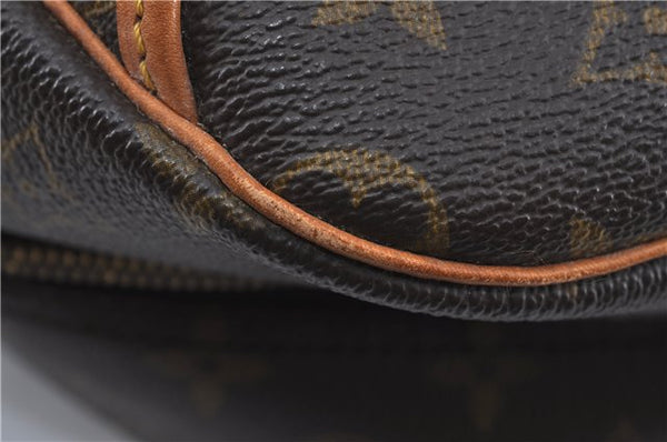 Authentic Louis Vuitton Monogram Deauville Hand Bag M47270 LV J4244