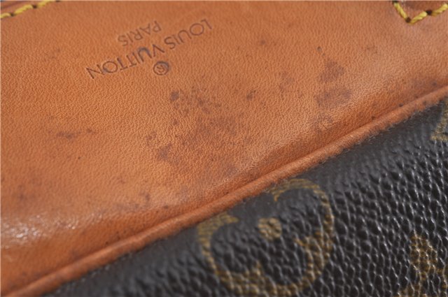 Authentic Louis Vuitton Monogram Deauville Hand Bag M47270 LV J4244