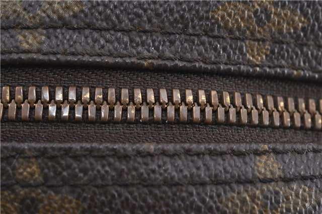 Authentic Louis Vuitton Monogram Deauville Hand Bag M47270 LV J4244