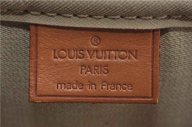 Authentic Louis Vuitton Monogram Deauville Hand Bag M47270 LV J4244