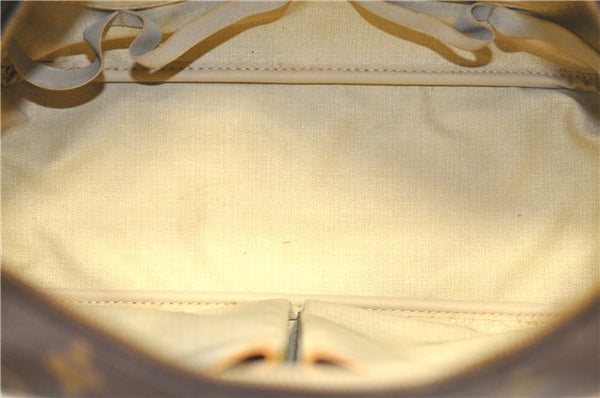 Authentic Louis Vuitton Monogram Deauville Hand Bag M47270 LV J4244