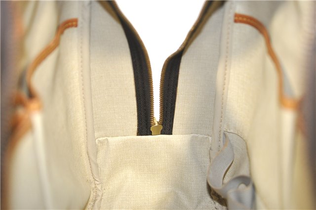 Authentic Louis Vuitton Monogram Deauville Hand Bag M47270 LV J4244