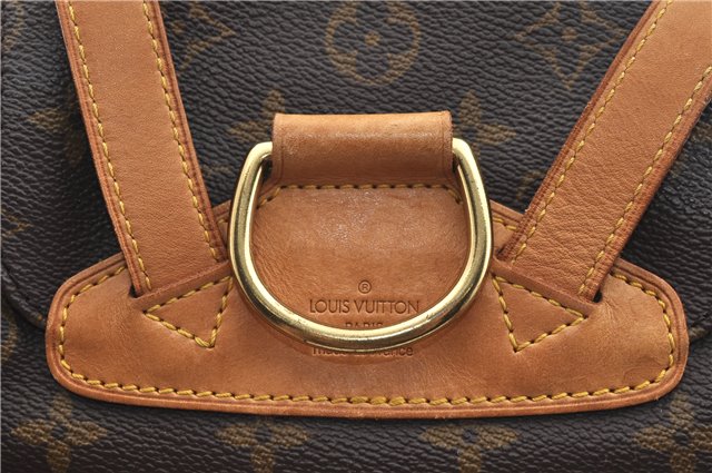 Authentic Louis Vuitton Monogram Montsouris MM Backpack M51136 LV J4245