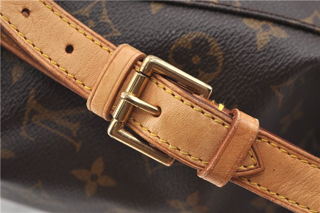 Authentic Louis Vuitton Monogram Montsouris MM Backpack M51136 LV J4245