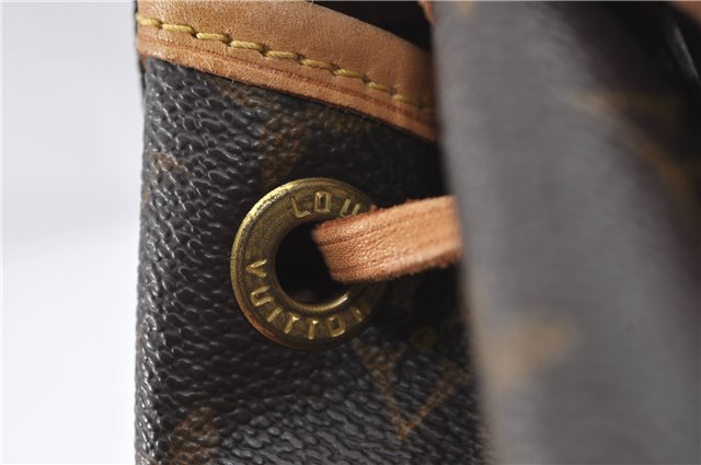 Authentic Louis Vuitton Monogram Montsouris MM Backpack M51136 LV J4245