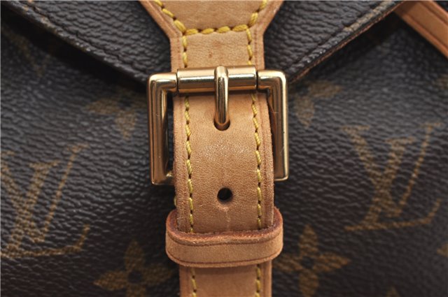 Authentic Louis Vuitton Monogram Montsouris MM Backpack M51136 LV J4245