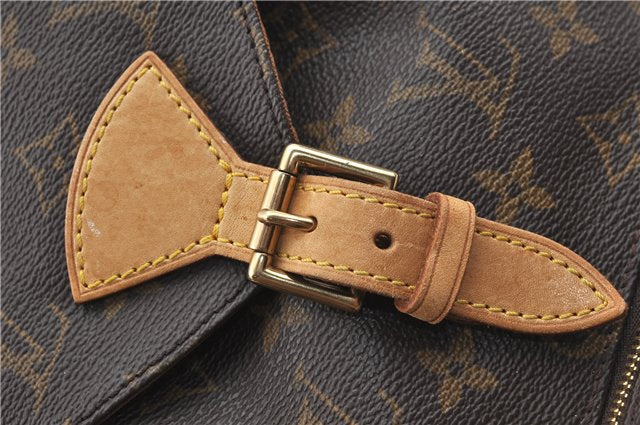 Authentic Louis Vuitton Monogram Montsouris MM Backpack M51136 LV J4245