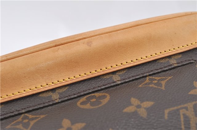 Authentic Louis Vuitton Monogram Montsouris MM Backpack M51136 LV J4245