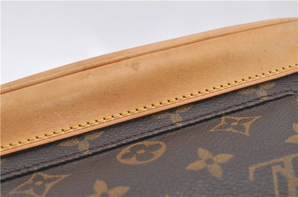 Authentic Louis Vuitton Monogram Montsouris MM Backpack M51136 LV J4245