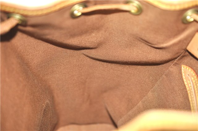 Authentic Louis Vuitton Monogram Montsouris MM Backpack M51136 LV J4245