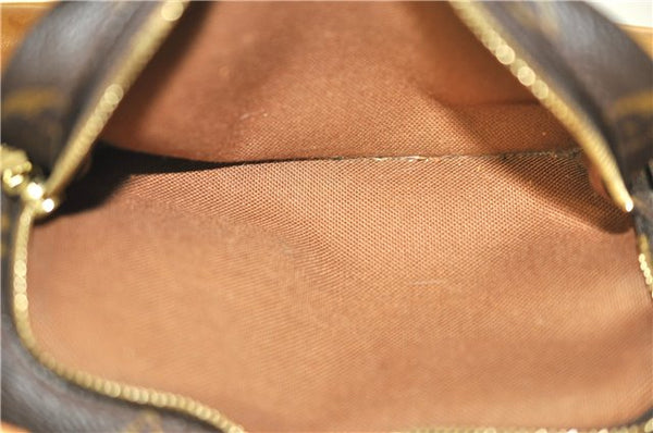 Authentic Louis Vuitton Monogram Montsouris MM Backpack M51136 LV J4245