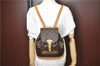 Authentic Louis Vuitton Monogram Montsouris MM Backpack M51136 LV J4245