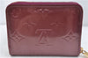 Authentic Louis Vuitton Vernis Zippy Coin Purse Wallet Purple M90143 LV J4248