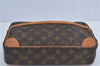 Authentic Louis Vuitton Monogram Compiegne 28 Clutch Hand Bag M51845 LV J4260