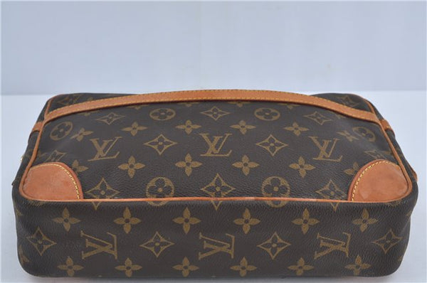 Authentic Louis Vuitton Monogram Compiegne 28 Clutch Hand Bag M51845 LV J4260