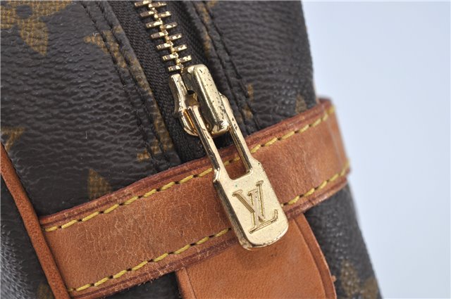 Authentic Louis Vuitton Monogram Compiegne 28 Clutch Hand Bag M51845 LV J4260