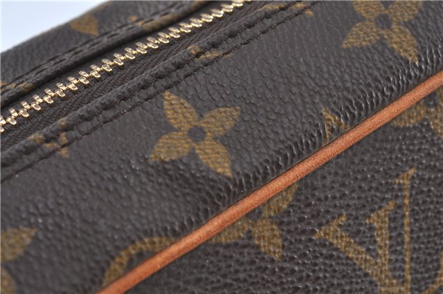 Authentic Louis Vuitton Monogram Compiegne 28 Clutch Hand Bag M51845 LV J4260