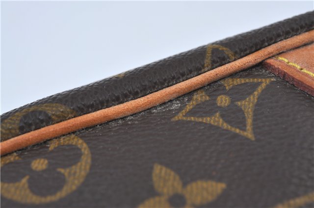 Authentic Louis Vuitton Monogram Compiegne 28 Clutch Hand Bag M51845 LV J4260