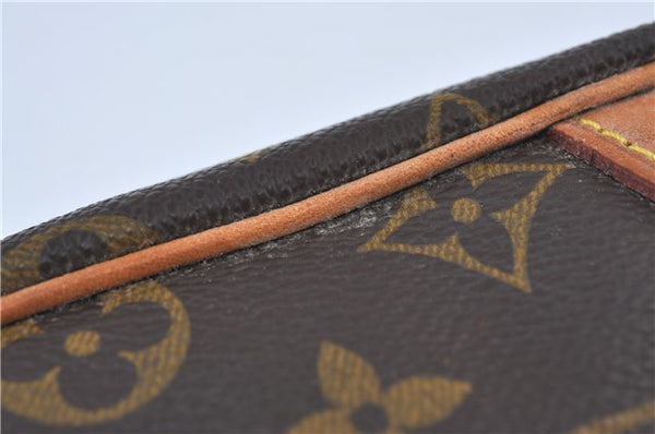 Authentic Louis Vuitton Monogram Compiegne 28 Clutch Hand Bag M51845 LV J4260
