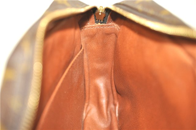 Authentic Louis Vuitton Monogram Compiegne 28 Clutch Hand Bag M51845 LV J4260