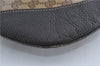 Authentic GUCCI GG Crystal Shoulder Crossbody Bag PVC Leather 272380 Brown J4280