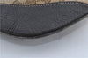 Authentic GUCCI GG Crystal Shoulder Crossbody Bag PVC Leather 272380 Brown J4280