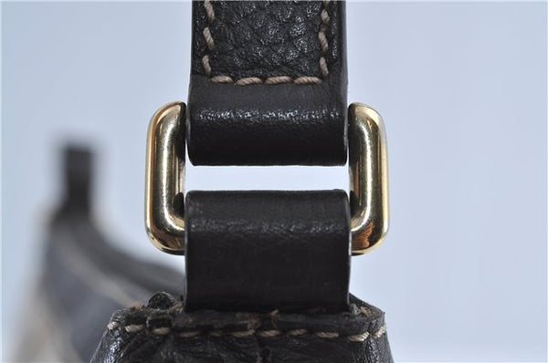 Authentic GUCCI GG Crystal Shoulder Crossbody Bag PVC Leather 272380 Brown J4280