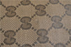 Authentic GUCCI GG Crystal Shoulder Crossbody Bag PVC Leather 272380 Brown J4280