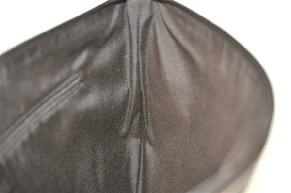 Authentic GUCCI GG Crystal Shoulder Crossbody Bag PVC Leather 272380 Brown J4280