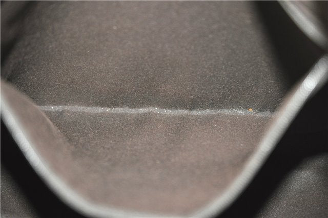 Authentic GUCCI GG Crystal Shoulder Crossbody Bag PVC Leather 272380 Brown J4280