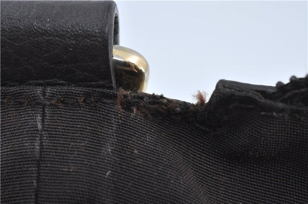 Authentic GUCCI GG Crystal Shoulder Crossbody Bag PVC Leather 272380 Brown J4280