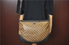 Authentic GUCCI GG Crystal Shoulder Crossbody Bag PVC Leather 272380 Brown J4280