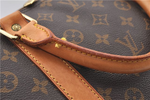 Auth Louis Vuitton Monogram Keepall Bandouliere 60 Boston Bag M41412 LV J4284