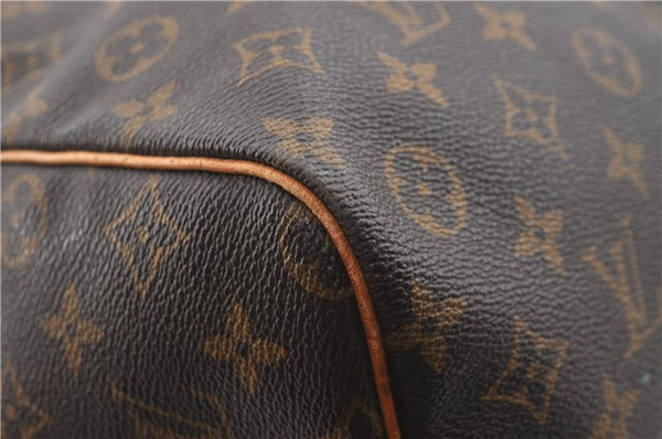 Auth Louis Vuitton Monogram Keepall Bandouliere 60 Boston Bag M41412 LV J4284