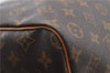 Auth Louis Vuitton Monogram Keepall Bandouliere 60 Boston Bag M41412 LV J4284