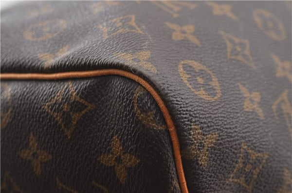 Auth Louis Vuitton Monogram Keepall Bandouliere 60 Boston Bag M41412 LV J4284