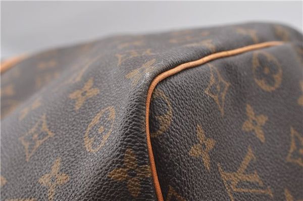 Auth Louis Vuitton Monogram Keepall Bandouliere 60 Boston Bag M41412 LV J4284