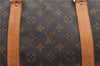 Auth Louis Vuitton Monogram Keepall Bandouliere 60 Boston Bag M41412 LV J4284