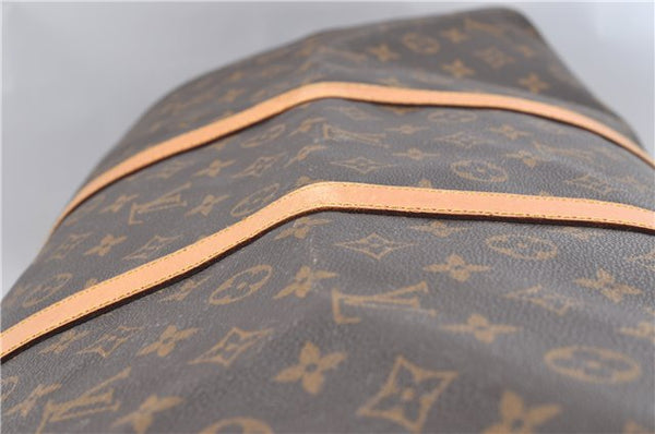 Auth Louis Vuitton Monogram Keepall Bandouliere 60 Boston Bag M41412 LV J4284